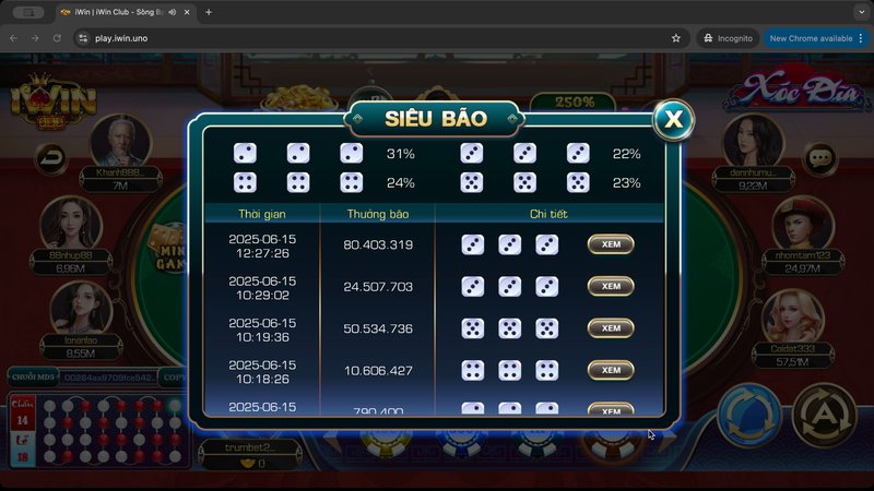 Tìm hiểu về siêu bão xóc đĩa Iwinclub