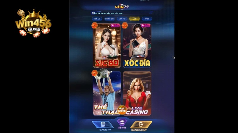 Live casino Win456.